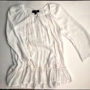 White peasant blouse